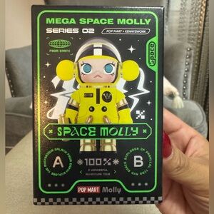 Mega Space Molly 100% Series 02 Figure. New and confirmed ‘Jean-Michel Basquirt’